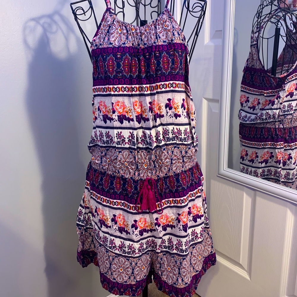 Target Purple Romper With Pattern